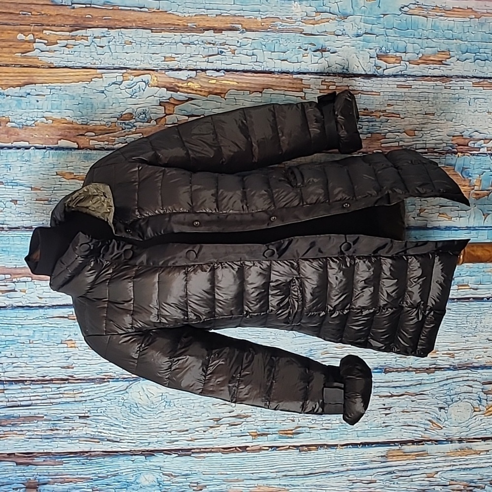 Mistic Collection black puffer jacket